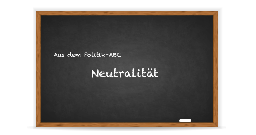 Neutralität - Discuss It